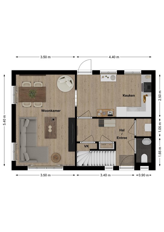 mediumsize floorplan